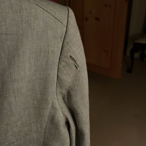 Veronica Beard Seaglass Miller Dickey Jacket Linen Sz 8 in good/used condition - Picture 5 of 5